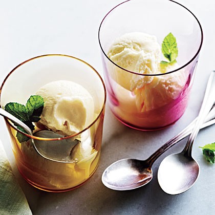 Sweet corn ice cream