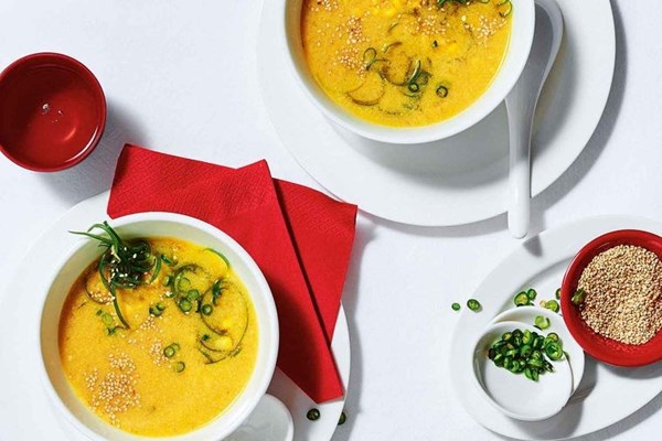 Sweet corn soup