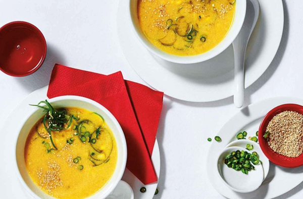 Sweet corn soup