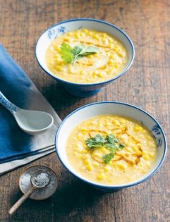Sweet corn soup