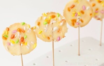 Sweet fennel lollipop