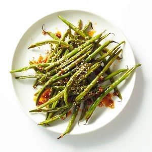 Sweet heat green beans