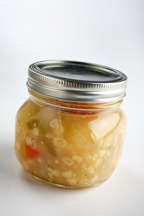 Sweet honey corn relish