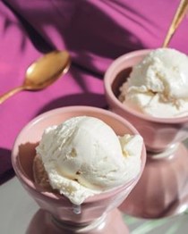 Sweet milk ice cream