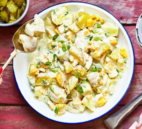 Sweet mustard potato salad