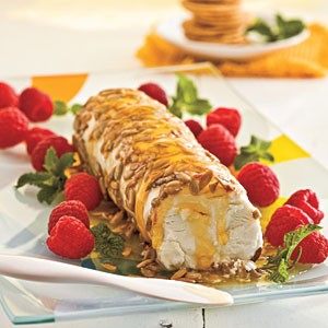 Sweet-'n'-salty honey cheese spread