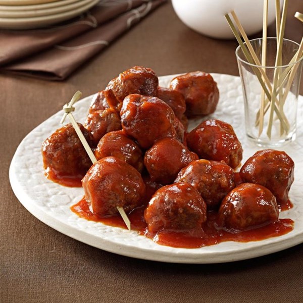 Sweet ‘n’ sour meatballs