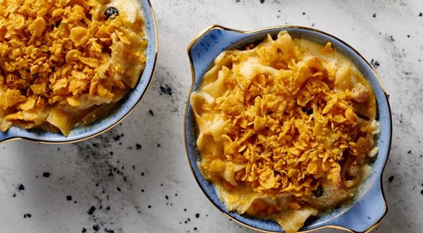 Sweet noodle kugel [Abbe Odenwalder]