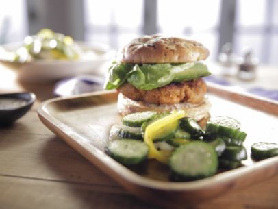 "Sweet-pea" burgers