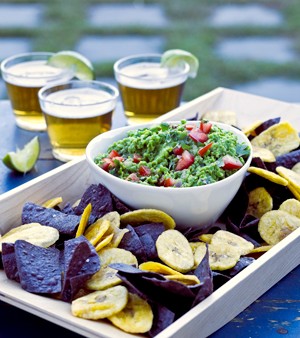 Sweet pea guacamole