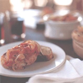 Sweet pepper ragout (Peperonata)