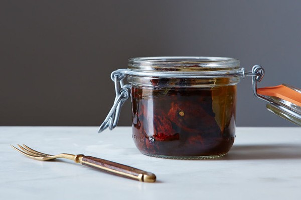 Sweet pickled chipotles, just like the pilgrims ate
