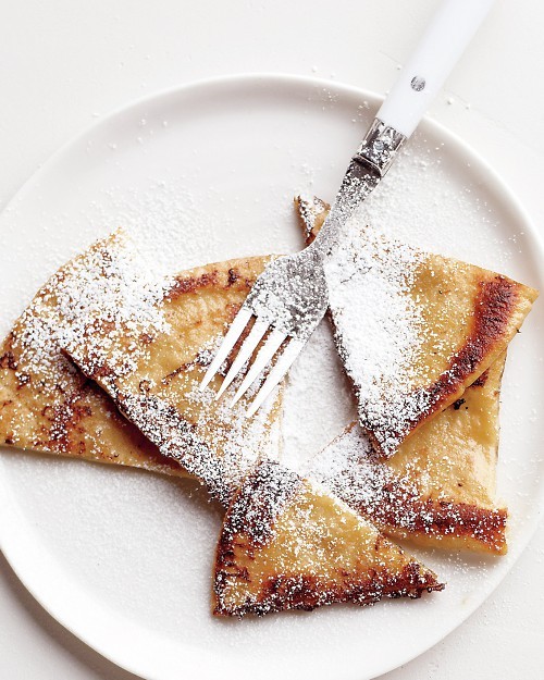 Sweet pita wedges