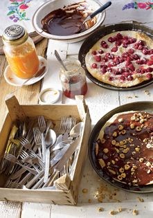 Sweet pizza