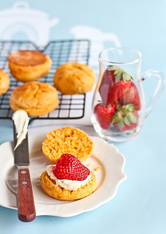 Sweet potato & brown butter scones