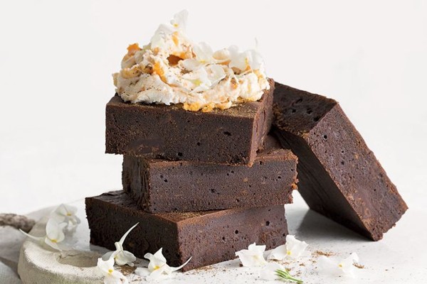 Sweet potato & dark chocolate brownies