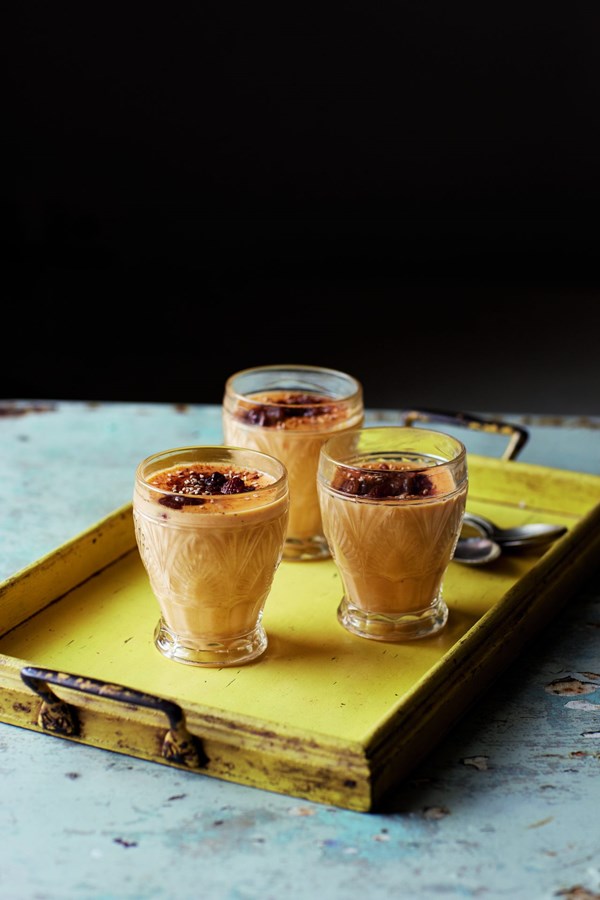 Sweet potato & tahina pudding (Batata helwa bil tahina)