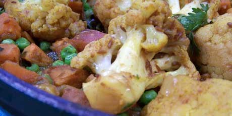 Sweet potato aloo gobi