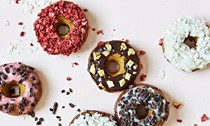 Sweet potato and apple doughnuts