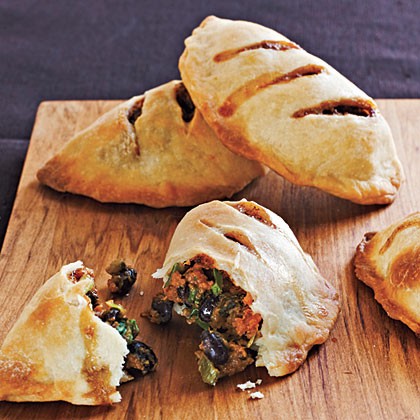 Sweet potato and black bean empanadas