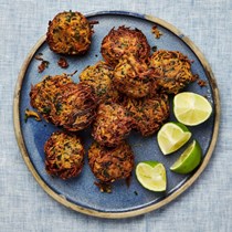 Sweet potato and quinoa fritters