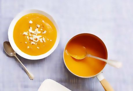 Sweet potato and sundried tomato soup