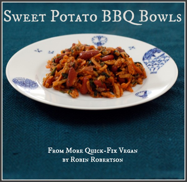 Sweet potato barbecue bowls