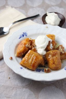 Sweet potato breakfast gnocchi