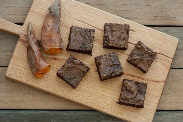 Sweet potato brownies