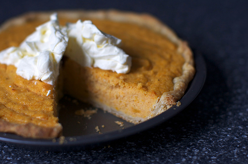Sweet potato buttermilk pie