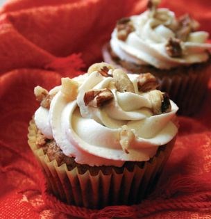 Sweet potato casserole cupcakes