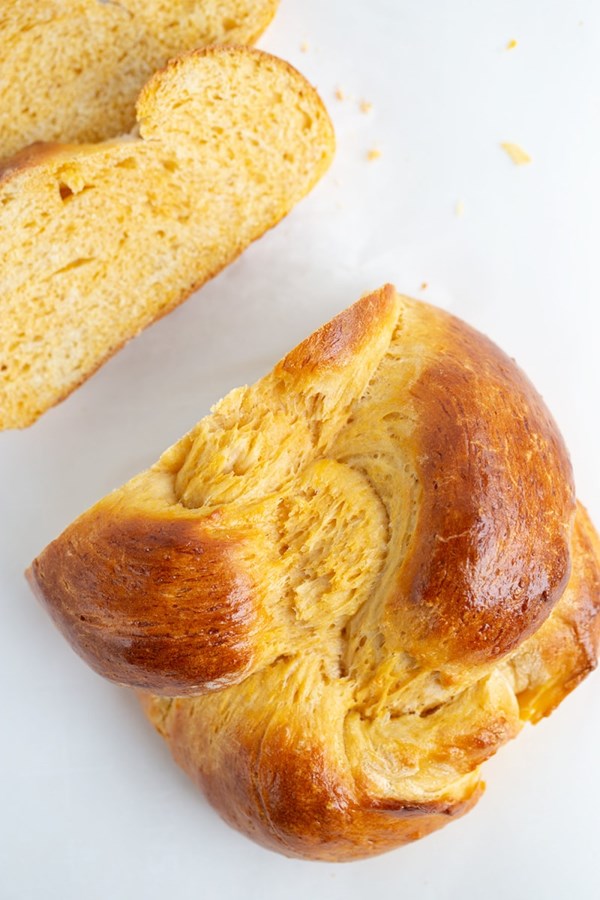 Sweet potato challah