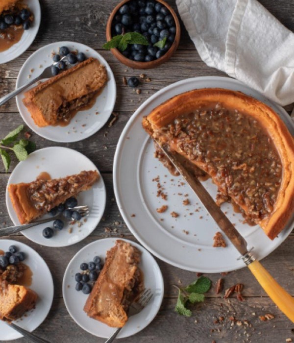 Sweet potato cheesecake