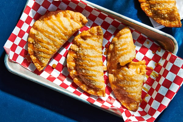 Sweet potato cheesecake empanadas