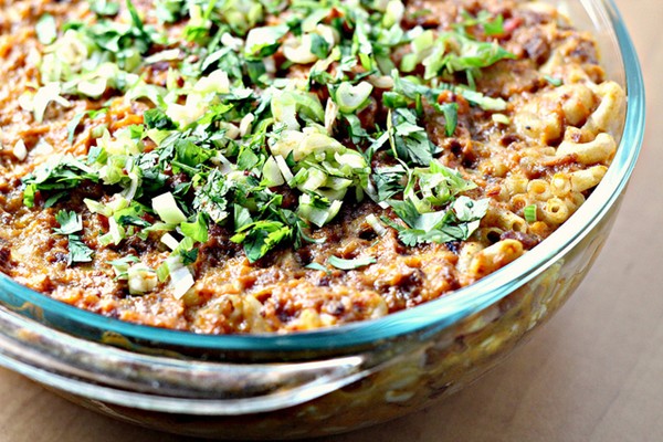 Sweet potato chile mac