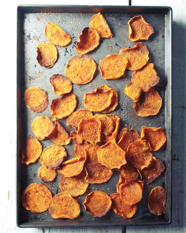 Sweet potato chips