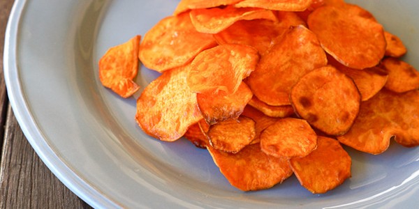 Sweet potato chips