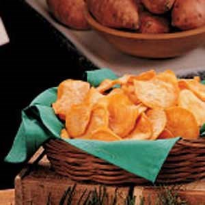 Sweet potato chips 