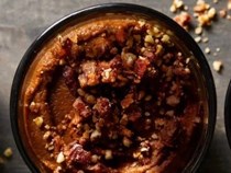 Sweet potato chocolate pudding with pecan crumble [Molly Patrick]