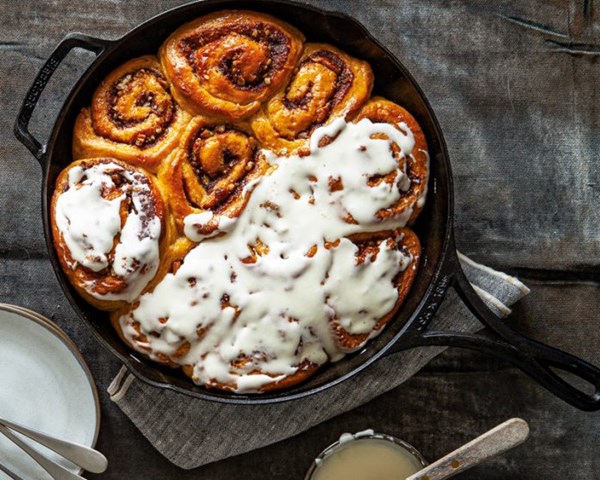 Sweet potato cinnamon buns
