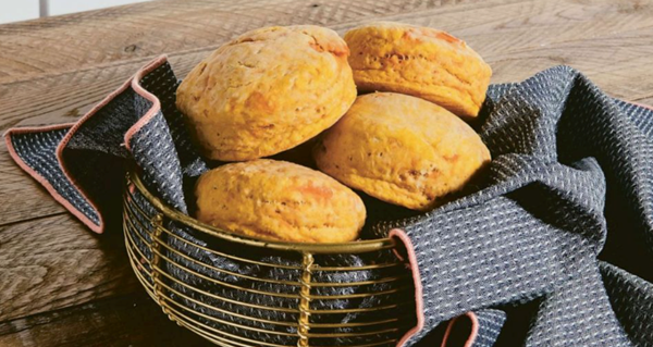 Sweet potato coconut biscuit