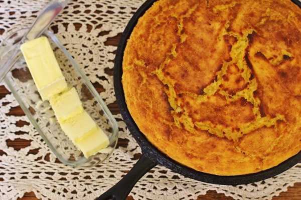 Sweet potato cornbread