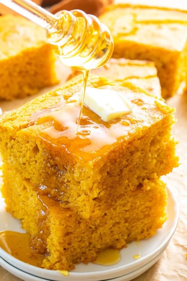Sweet potato cornbread