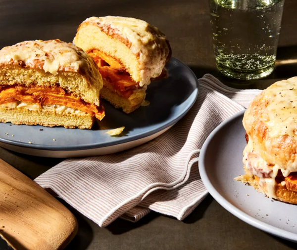 Sweet potato croque monsieur