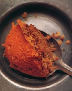 Sweet potato crumble