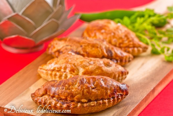 Sweet potato curry puffs