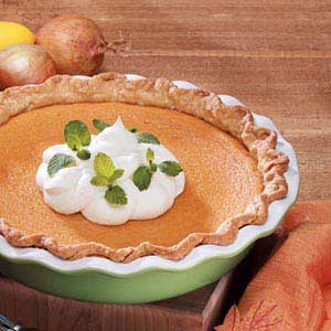 Sweet potato custard pie