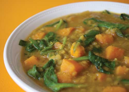 Sweet potato dal