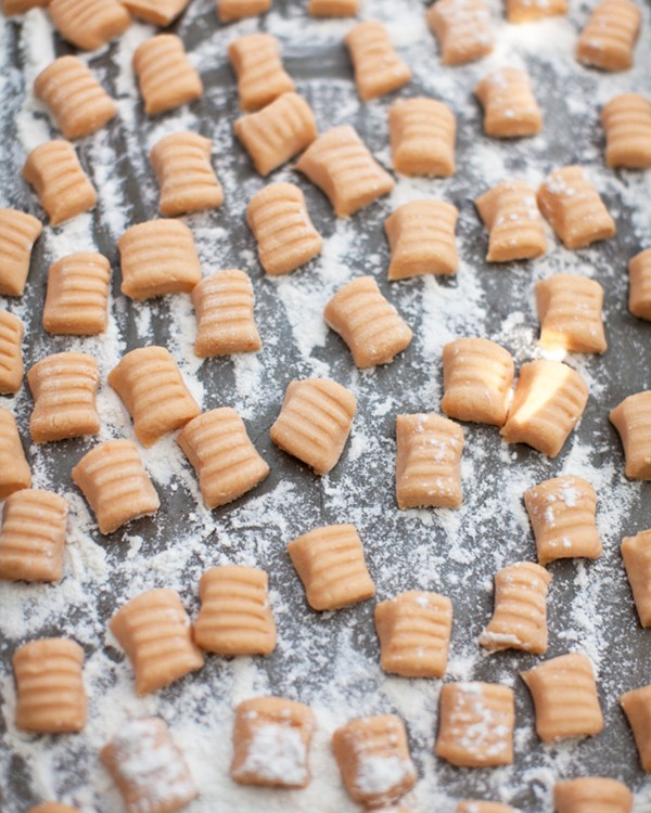 Sweet potato gnocchi