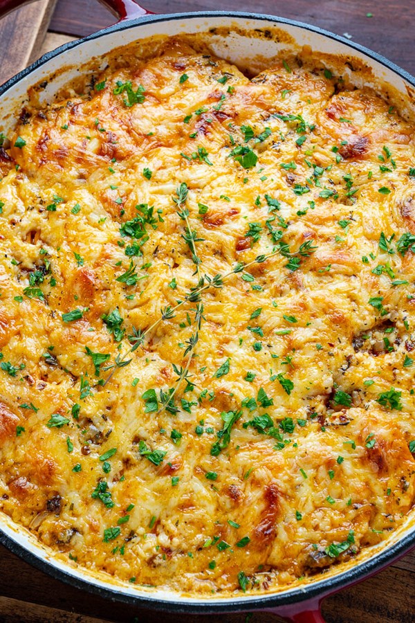 Sweet potato gratin